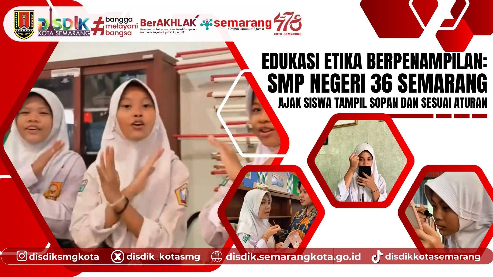 Edukasi Etika Berpenampilan: SMP Negeri 36 Semarang Ajak Siswa Tampil Sopan dan Sesuai Aturan
